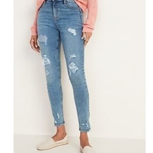High-Waisted Super Skinny Rockstar Jeans